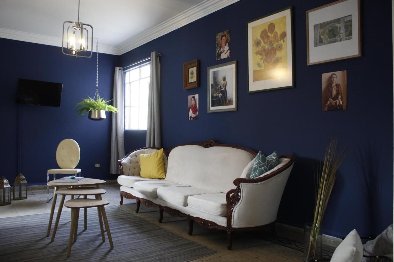 墨西哥城Downtown Blue House公寓 外观 照片