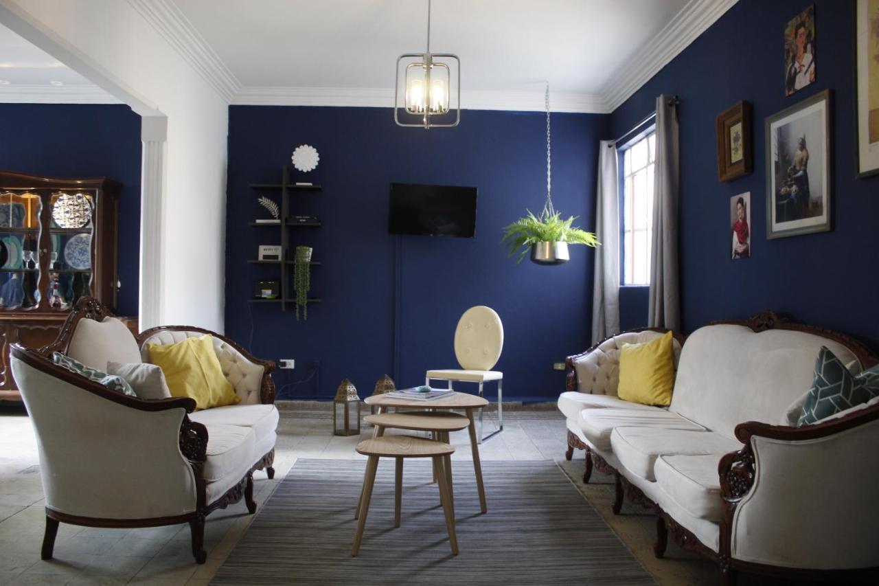 墨西哥城Downtown Blue House公寓 外观 照片